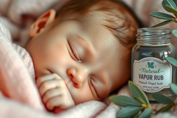 Baby Cough. Try This Gentle Natural Vapor Rub